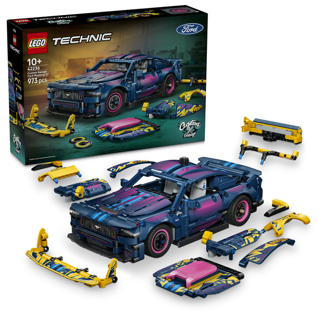 LEGO Technic 42236 Tuningowy Ford Mustang GT – Zestaw do Modyfikacji