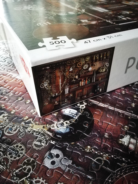Puzzle Steam Punk 500 elementów Tactic – Fińska Jakość