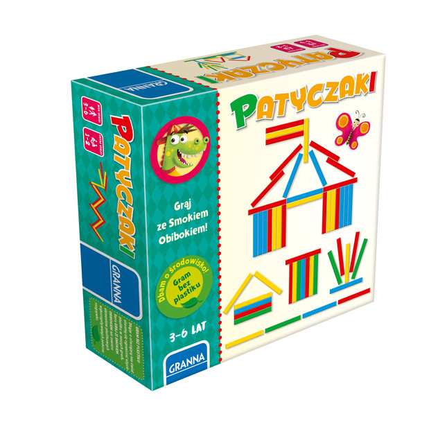 Patyczaki Graj Ze Smokiem Obibokiem Gra Logiczna 3+ Granna 3598