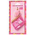 STnux Mini Notes Brelok Różowy Kotek Kawaii z Pomponem