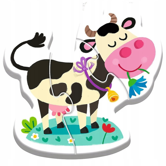 Puzzle Na farmie – Trefl Baby