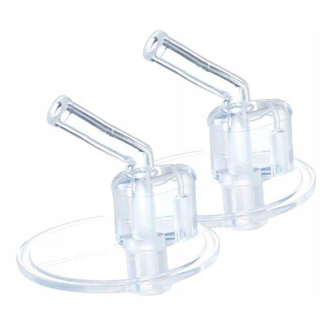 B.BOX Ustniki Zapasowe Silikonowe ze Słomką do Bidonów Termicznych 350ml/500ml (2 szt.)