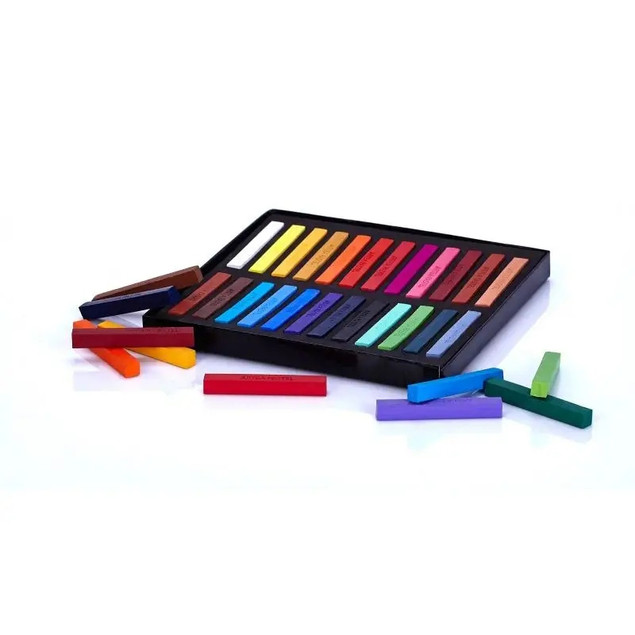 Pastele Suche Kredki PASTELOWE Astra Prestige 24 Kolory (453345)