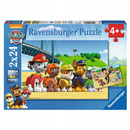 Puzzle 2x24 48el. Układanka Pieski PSI PATROL Szczeniaki 4+ Ravensburger