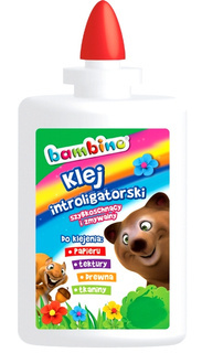 Klej Do Papieru Introligatorski Szybkoschnący Drewna Tektury 250g Bambino