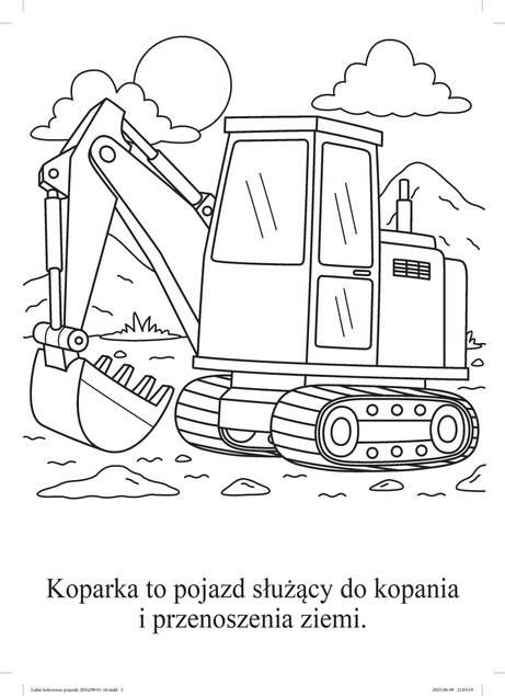 Lubię kolorować - Pojazdy + 50 naklejek. Praca zbiorowa