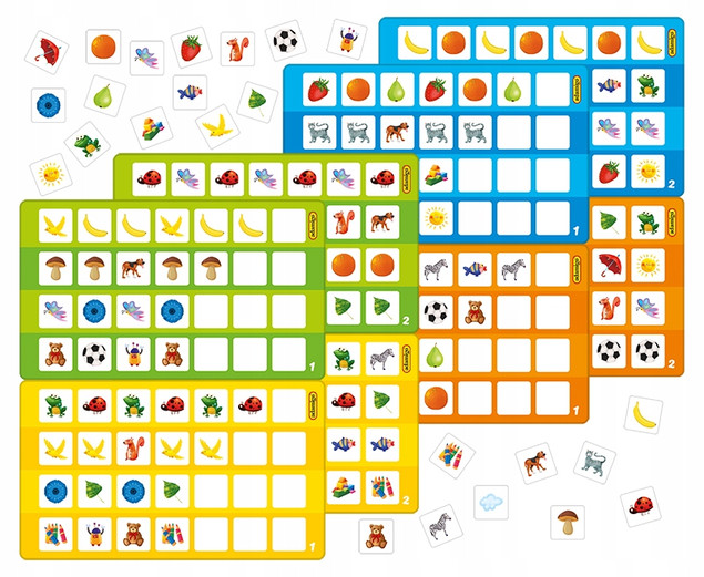 Gra Edukacyjna Rytmy Zbiory i kolory Adamigo