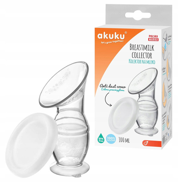 Kolektor na mleko silikonowy Akuku A0399 100ml