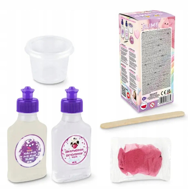 Slime. Zestaw DIY Fluffy