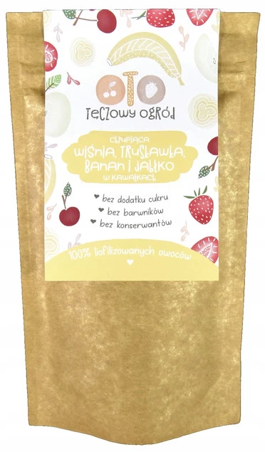 LIOFILIZOWANE OWOCE WIŚNIA