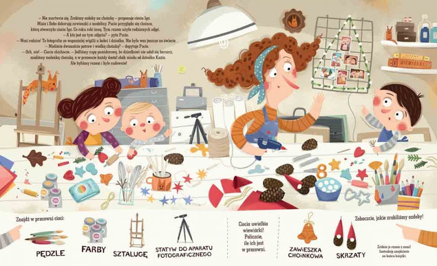 Pucio urządza wigilię, czyli świąteczne słowa i zadania dla przedszkolaków | Nasza Księgarnia