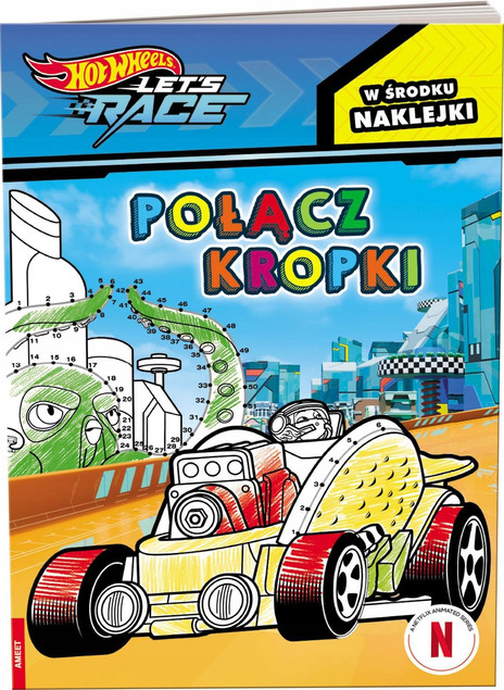 Hot Wheels Let's Race połącz kropki SPCS-1601 Praca zbiorowa