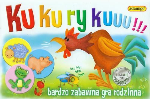Adamigo Kukuryku! Gra Rodzinna Naśladowanie Zwierząt Refleks 5902410006434