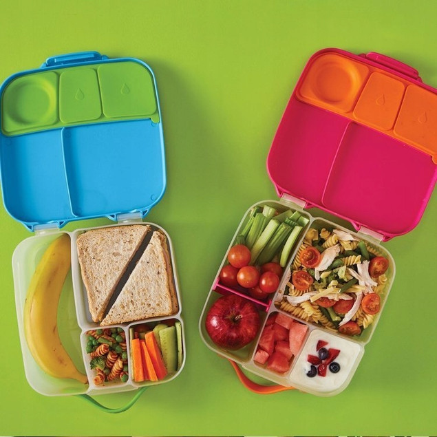 B.BOX LUNCHBOX Śniadaniówka Strawberry Shake 2L z Wkładem Chłodzącym