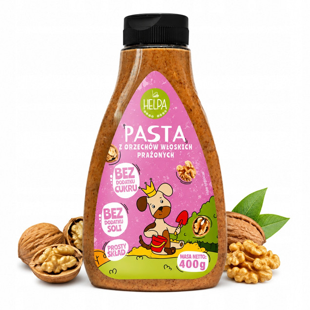 Pasta z orzechów włoskich 400 g HELPA