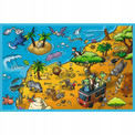 TREFL Puzzle 2x70 Trefliki w Krainie Zwierząt 34445