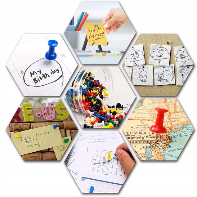 Pinezki GRAND Tablicowe 50 szt.