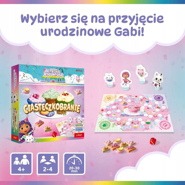 Gra planszowa Ciasteczkobranie Trefl
