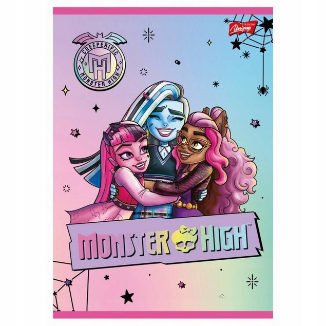 Zeszyt A5/16k kratka Monster High Unipap