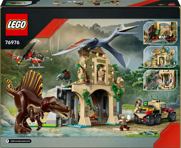 LEGO Jurassic World 76976 Spinozaur i Quetzalcoatl: Epicka Lotnicza Misja