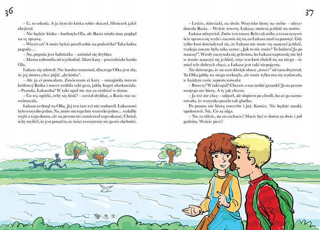 Pajączek na rowerze