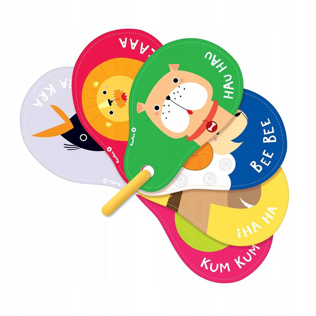 Dźwięki Tam Zwierzęta Edukacyjna Książeczka Obrazkowa 1+ CzuCzu