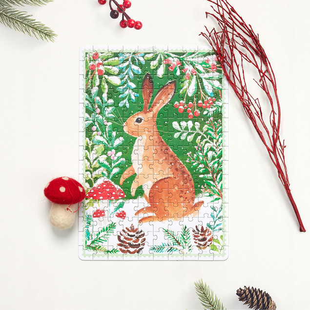 CzuCzu Puzzlove Zima Cisza - Puzzle 150 elementów