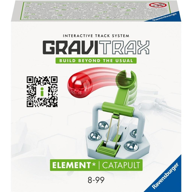 Zestaw uzupełniający Ravensburger Gravitrax metalowy biały 8 lat +
