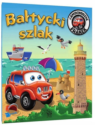 ZESTAW 8 Książeczke. Samochodzik Franek