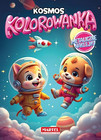 Kolorowanka kosmiczna z naklejkami metalicznymi Martel
