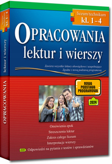 Opracowania Lektur I Wierszy Klasy 1-4 Liceum/Technikum Po Reformie Greg