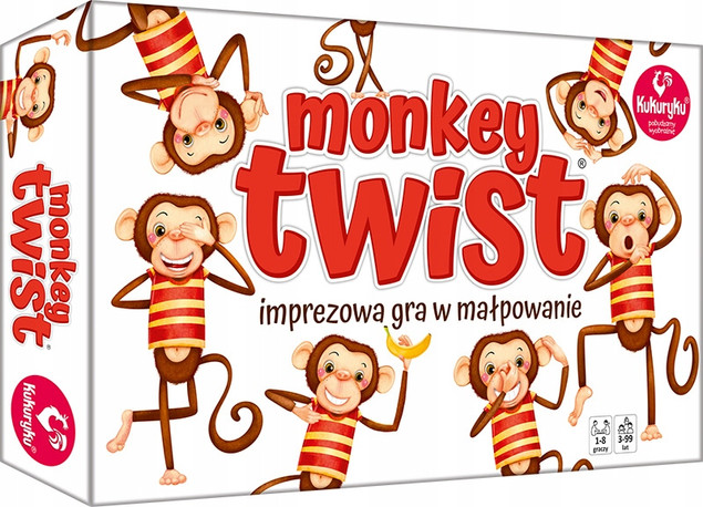 Gra ruchowa Monkey Twist – Kukuryku