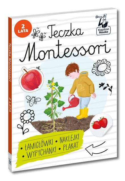 Teczka Montessori 2 lata – Kapitan Nauka