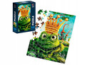 Puzzle Roter Kafer Żabi Książe 120 elementów z plakatem dla dzieci