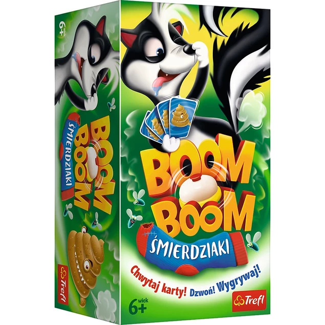 Boom Boom Śmierdziaki Trefl gra rodzinna
