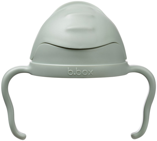 B.box Bidon dla Dzieci z Obciążoną Słomką 240 ml Niekapek Sage