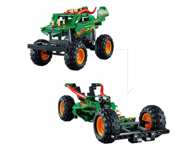 LEGO Technic Monster Jam Dragon 217el. 7+ 42149