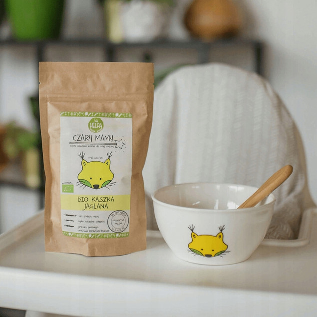 Zestaw Helpa Kaszka BIO Owsiana 200 g i Kaszka BIO Jaglana 200 g