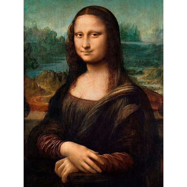 PUZZLE 1000 MUZEUM OBRAZ MONA LISA DA VINCI