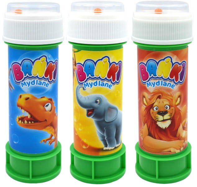 BAŃKI MYDLANE 60 ML MIX ZESTAW x12