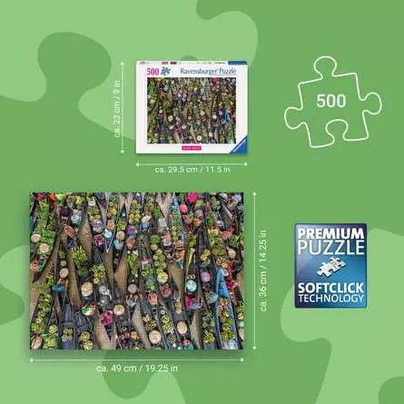 Puzzle Ravensburger 500 elementów Puzzle Comix