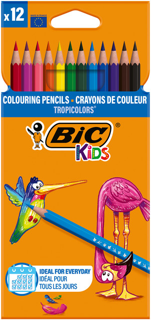 Kredki ołówkowe BIC Kids 12 szt.
