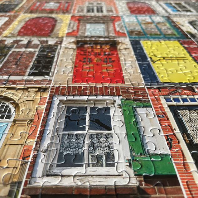 Puzzle Tactic 1000el Amsterdam: Wysoka Kamienica nad Kanałem
