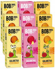 Galaretki Owocowe Bez Cukru Bob Snail – Mix Smaków Zestaw 9x27g