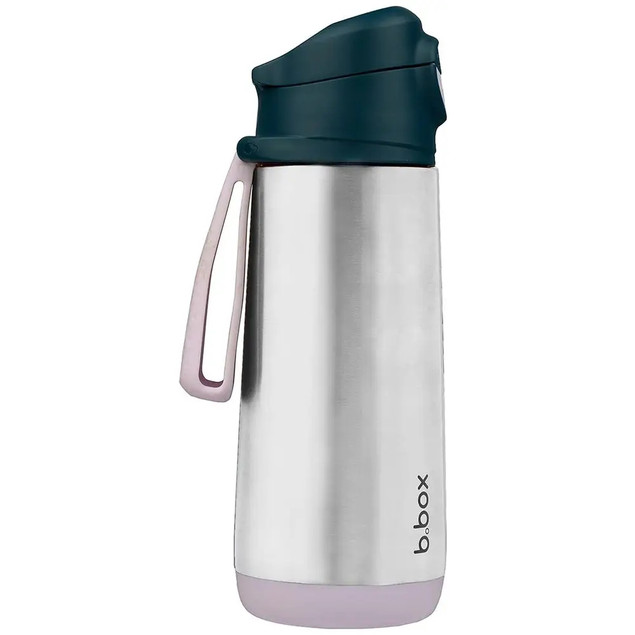 B.box Butelka Termiczna Sportowa z Ustnikiem 500 ml Indigo Rose Stalowa