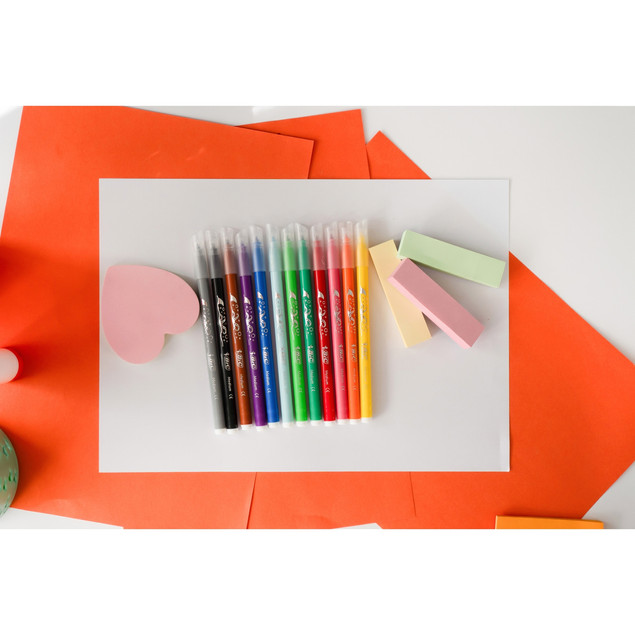 Flamastry Kid Couleur Fluo 20+4 kolory BIC