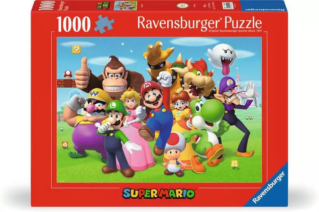RAVENSBURGER Puzzle Super Mario 1000 elementów