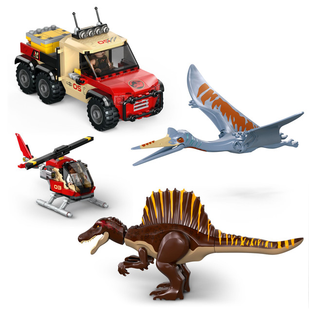 LEGO Jurassic World 76976 Spinozaur i Quetzalcoatl: Epicka Lotnicza Misja