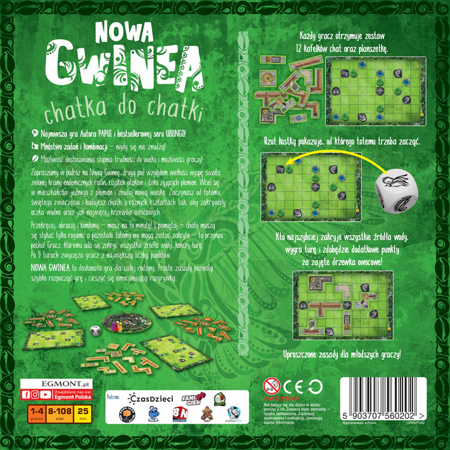 Gra planszowa Nowa Gwinea Egmont