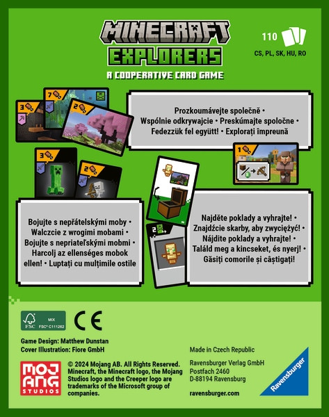 Ravensburger 225866 Minecraft Odkrywcy